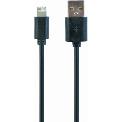 Gembird CC-USB2-AMLM-10 nabíjací Lightning 8-pin (M) na USB 2.0 (M) prémiový 3m černý