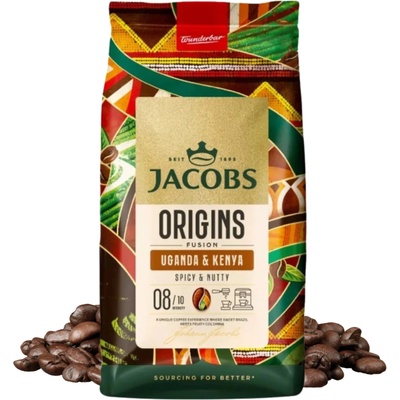Douwe Egberts Кафе на зърна Jacobs Origins Fusion Уганда и Кения 1 кг
