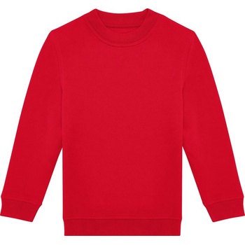 B&C Collection id. 332 crew kids / Детски суитшърт - червен 104 (01k33200461)