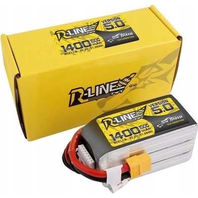 GENS ACE TATTU LIPO R-Line FPV serie 6S 1400mAh 22,2V 6S1P 150C Version 5.0