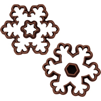 Vykrajovátko na linecké 2 Vločky | Sada tvořítek na Vánoční linecké – Zboží Dáma