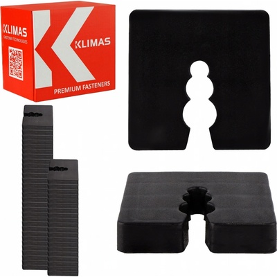 Plastová distančná podložka DW (50 ks) (1600) 2 mm (50 ks)