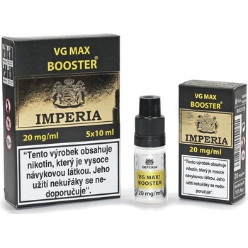 Imperia VG Max Booster VG100 20mg 5x10ml