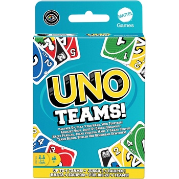 Mattel Игра с карти UNO Teams (HXT58)