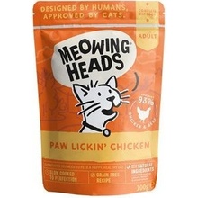 MEOWING HEADS Paw Lickin Chicken 10 x 100 g