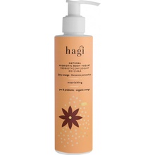 Hagi Kořeněný pomeranč Natural Probiotic Body Yogurt hydratační tělový jogurt s probiotiky 200 ml