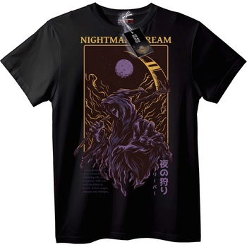 NOONEBRAND Тениска Кошмар: Нощен Лов - 2XL, Black