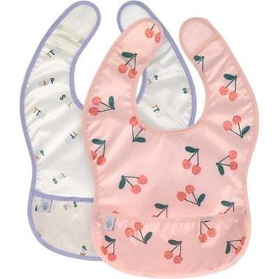 Lässig Babies Lightweight Bib Happy Fruits cherry