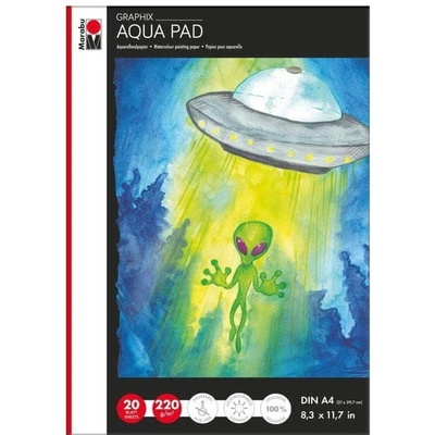 Marabu Graphix blok A4 na aquarel