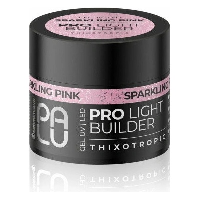 Palu stavební gel Pro Light Builder sparkling pink 12g
