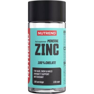 Nutrend Mineral Zinc 100% Chelate, 15 mg, 100 капсули, Nutrend (6625-00)