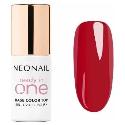 NeoNail READY IN ONE One Classic Red 11 klasický červený 3v1 gél lak 7,2 ml