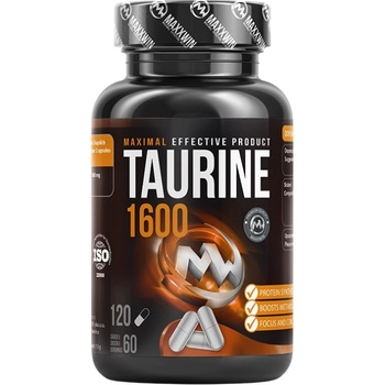 Image 1 of MAXXWIN Taurine 1600 [120 капсули]