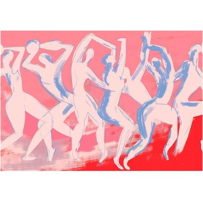 The Poster Club Постер 40x30 cm Dancing - By Garmi - The Poster Club (17062-3)
