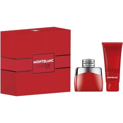 Montblanc Legend Red dárková sada: EDP 50 ml + sprchový gel 100 ml