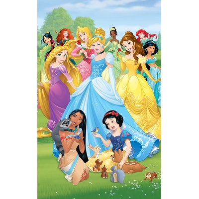 Walltastic 3D Tapeta plakát Princezny na louce (1524 mm x 2438 mm)