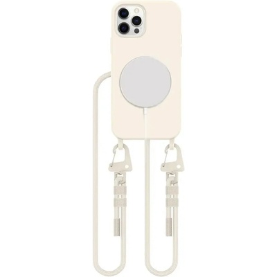 Tech-Protect Калъф Tech-Protect MagNecklace MagSafe за iPhone 12 / 12 Pro - бежов (5906302370436)