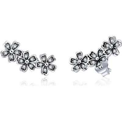 P&J Jewellery náušnice Květinky SE06