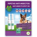 Menforsan Spot-on Antiparazitní pipeta proti blechám a klíšťatům pro psy 2 x 1,5 ml