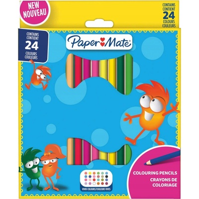farbičky Paper Mate 24 ks