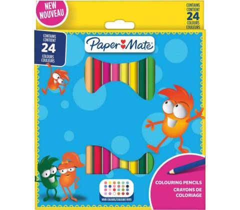 farbičky Paper Mate 24 ks