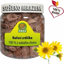 Paex Kuřecí srdíčka, mrazem sušená 60 g