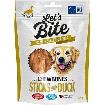 Let’s Bite Chewbones Sticks with Duck 120 g