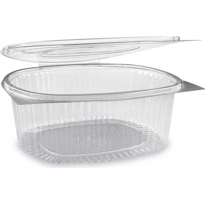 Plastová miska průhledná s víčkem 2000 ml (PET( (50 ks)