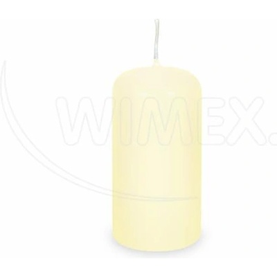 Wimex WIMEX s. r. o. Бежова цилиндрична свещ Ø40 x 80 мм [4 бр. ]