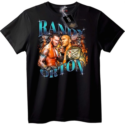 NOONEBRAND Тениска Randy Orton WWE Шампион - 2XL, White