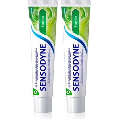 Sensodyne Fluoride паста за зъби за чувствителни зъби 2x75ml