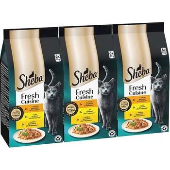 Sheba Fresh Cuisine Вкусът на Рим консерви в сос 3 x (6x50 г)
