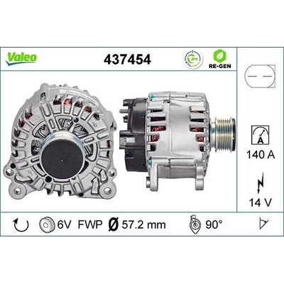 Alternátor VALEO 437454