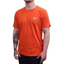 Alpha Industries Basic T Small logo Boost orange