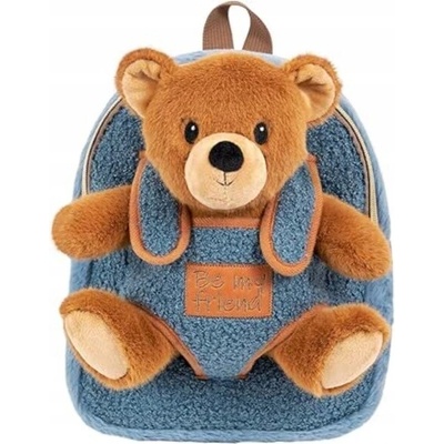 Detský plyšový plecniak s odnímateľnou hračkou Perletti Toys, MACKO Teddy Bear