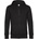 B&C Collection B&C KING ZIPPED HOOD / Мъжки суичър с цип - черен меланж M (01U03Ku3302)