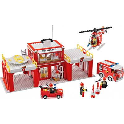 Playtive Clippys Stavebnice L (hasičská stanice)