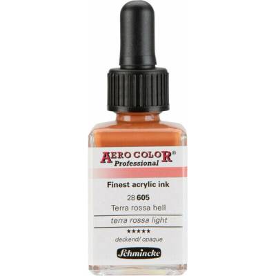 Schmincke Aero Color akrylový atrament Professional Standard 605 terra rossa svetlá