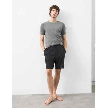 Marks & Spencer Мъжки черни пижамени къси панталони Marks & Spencer Supima® Marks & Spencer | Cheren | МЪЖЕ | S