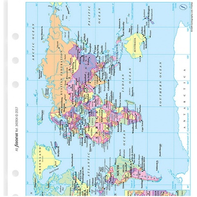 Filofax Mapa náplň osobních diářů A6