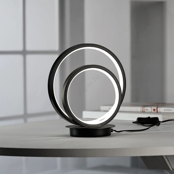 Onli - led настолна лампа noelia led/10w/230v 22 см черна (ol0575)