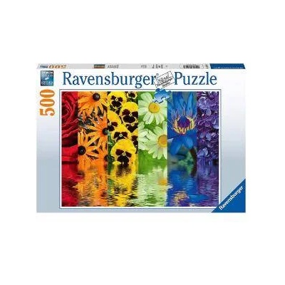 Ravensburger Пъзел Ravensburger 500 части- Флорални размисли, 7016446