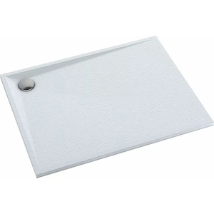 OMNIRES Правоъгълно душ корито от композит Omnires Stone матово бяло 90x120 см (STONE90/120BM)