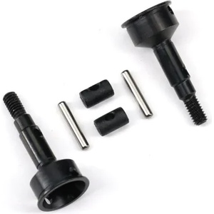 Traxxas Оси предни Traxxas TRX-4M Stub axle, front (2)/ cross pins (2)/ drive pins (4) TRX9753 (TRX9753)