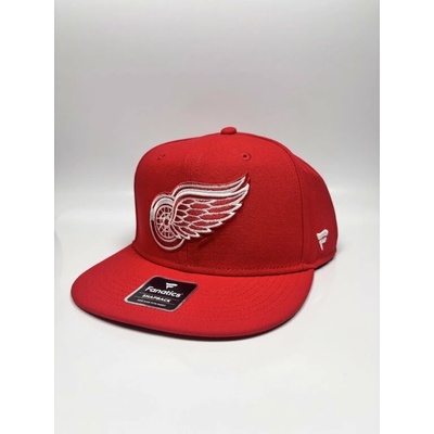 Fanatics Detroit Red Wings NHL A/CAP Structured Mid Crown Square Visor Snapback