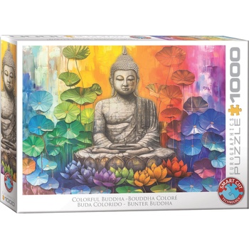 EUROGRAPHICS Пъзел Eurographics от 1000 части - Многоцветен Буда (60005925)
