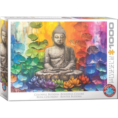 EUROGRAPHICS Пъзел Eurographics от 1000 части - Многоцветен Буда (60005925)