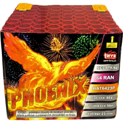 Tarra pyrotechnik Ohňostroj PHOENIX 64 ran
