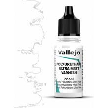 Vallejo 72653 Polyurethane Ultra Matt Varnish 18ml