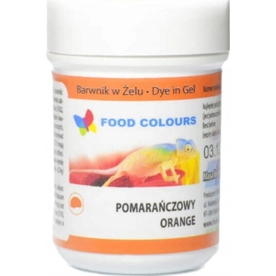 Food Colours oranžové farbivo v géli 35 g